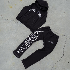 Chándal estampado para hombre a la moda de alta calidad, nueva ropa informal, chándal estampado ajustado, ropa de verano, chándal cómodo al por mayor - Product Image 5