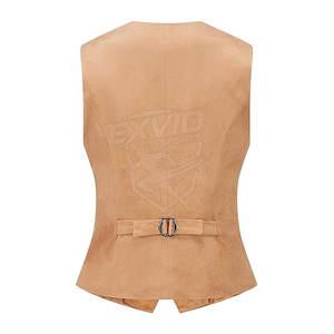 Chaleco de Cuero para Mujer con Diseño de Logotipo Personalizado al por Mayor, Chaleco de Cuero Informal de Moda para Invierno al Aire Libre - Product Image 2