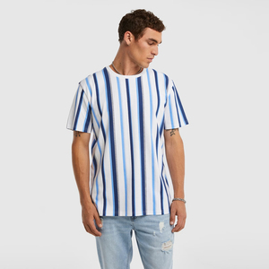 เสื้อยืดผู้ชายผ้าฝ้ายแฟชั่นแนวสตรีทสำหรับผู้ชาย - Product Image 1