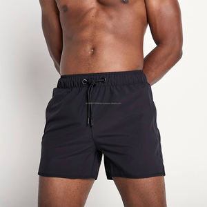 Short d'été taille haute longueur au genou pour hommes avec design personnalisé Short de course à pied pour hommes - Product Image 2