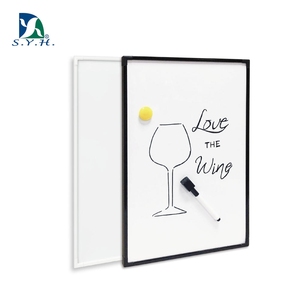 Pizarra Blanca Magnética de Borrado en Seco con Marco de Aluminio - Product Image 1