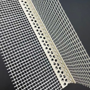 Perfil de Esquina con Malla de PVC Rígido y Malla de Fibra de Vidrio Resistente a los Álcalis para Aislamiento Térmico - Product Image 1