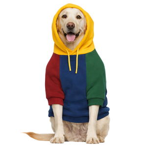 Sudadera con Capucha de Colores Primarios para Perros y Dueños, Conjunto Combinado, Sudadera Elegante, Cómoda y Acogedora para Mascotas y Humanos - Product Image 5