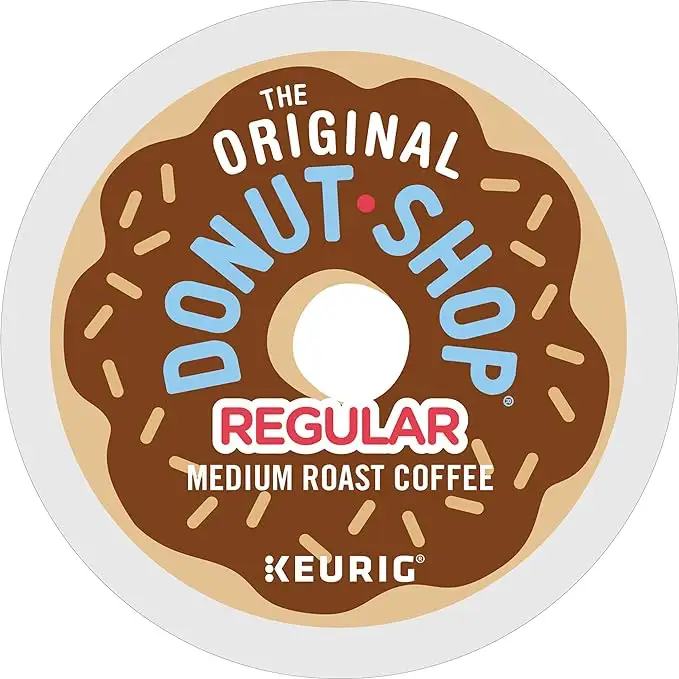 Orijinal Donut dükkanı düzenli Keurig tek hizmet k-fincan bakla, orijinal donut dükkanı kahve kafein içeriği en iyi kalite