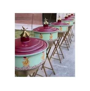 Diseño atractivo, platos de exhibición de buffet redondos, calentador de Buffet, ocasión especial, calentador de alimentos, plato de frotamiento con el precio más barato - Product Image 1