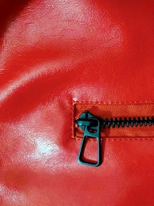Veste de motard légère et décontractée pour hommes Veste d'extérieur vintage en cuir véritable motif de lettres en toile pour motocyclette Veste en cuir pour hommes - Product Image 3