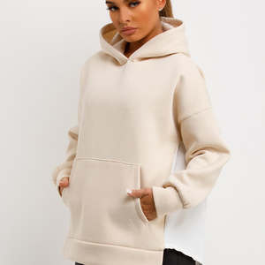 Sudadera con capucha de talla grande y longitud completa para mujer, Sudadera con capucha transpirable y antiarrugas para mujer, Sudadera con capucha para gimnasio y entrenamiento - Product Image 1