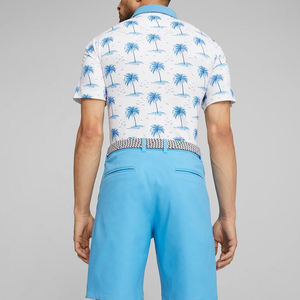 Jersey de manga corta personalizado para hombre 100%, ropa informal de secado rápido de alta calidad, tejido de punto transpirable, patrón sólido para polos - Product Image 6