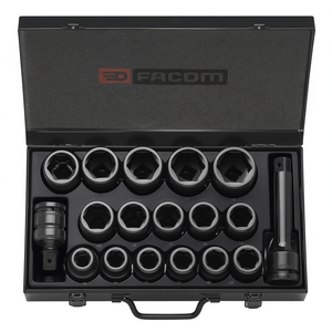 Juego de Llaves de Impacto Facom de 3/4'' de 19 a 42 mm, Herramienta Versátil para Aplicaciones de Trabajo Pesado - Product Image 2