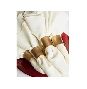 Anneau de serviette rond multi-matériaux accrocheur Porte-mouchoir conçu disponible pour la décoration de table et les accessoires - Product Image 2