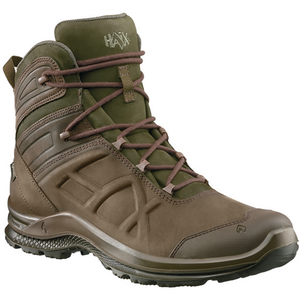 Chaussures de randonnée HAIX BE Nature GTX Mid, taille 8 (42), marron/vert, cuir - Product Image 2