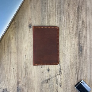 Cartera de viaje para tarjetas de cuero de alta calidad, bolsa para pasaporte, soporte de bloqueo RFID, - Product Image 1
