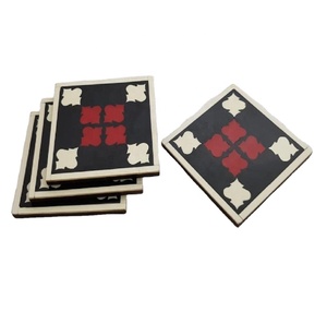 Posavasos de resina de diseño, alfombrillas y almohadillas de alta calidad para decoración de Bar, posavasos, accesorios para tazas, estilo europeo - Product Image 1