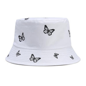2025 Custom Logo Unisex Fishermen Bucket Hats <b>Bulk</b> Design Cotton Reversible Print Bucket Caps - Product Image 2