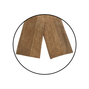 Culottes de cintura alta de moda para hombre, cuero fino informal con botones sólidos, precio - Product Image 4