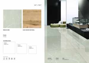 Dalles de sol en porcelaine brillante 1200x1200 Finition contemporaine élégante - Product Image 1