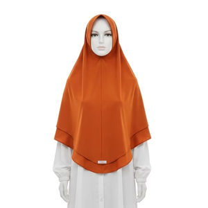 Hijab respirant en tissu uni, doux et léger, confortable pour un usage quotidien, mode modeste, couvre-chef, foulard musulman pour femmes - Product Image 4