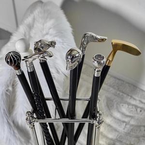 Artisanat en métal, support pour canne et parapluie, présentoir au sol, articles de décoration moderne pour la maison - Product Image 5