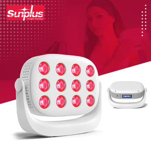 جهاز محمول صغير للعلاج بالضوء الأحمر من سون بلس، لوحة علاج بالضوء الأحمر والأشعة تحت الحمراء القريبة 660 نانومتر و850 نانومتر، للاستخدام المنزلي - Product Image 1