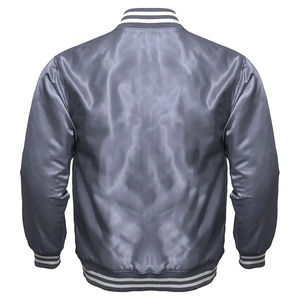 2025 Custom Embroidery Logo Satin Varsity Bomber <b>Jacket</b> Custom Made Woman Winter Wear Bomber <b>Jacket</b> for Women's Satin <b>Jackets</b> - Product Image 4