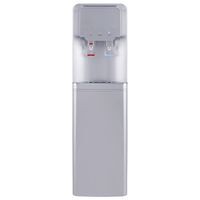 Purificador de agua caliente y fría Moolmang, sistema de filtro de 4 etapas UF, soporte de suelo, purificador de agua, dispensador de agua 816N, Color blanco