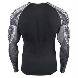 Rashguard CABRA WEAR BJJ para Hombre, Ecológico, Spandex/Poliéster |   Camiseta de Entrenamiento de MMA Transpirable de Manga Larga |   Tela que Absorbe la Humedad - Product Image 3