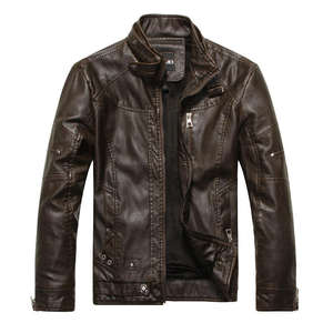 Veste en cuir élégante pour homme 2026, haute qualité, dernière mode masculine, design unique, vestes en cuir avec capuche, veste d'hiver - Product Image 1