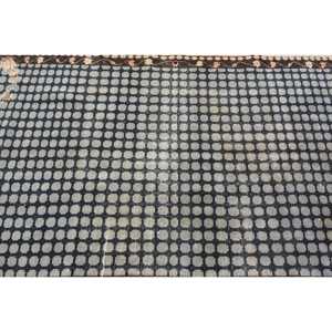 Vintage Area Rug 4.3x8.2 ft, Black <b>Brown</b> Floral Rug <b>Wool</b> - Product Image 4