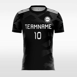 Camiseta de Fútbol al por Mayor de Alta Calidad, Diseño OEM Más Reciente, Transpirable, con Transferencia de Calor, 100% Poliéster, Cuello Redondo, Manga Corta, Personalizable - Product Image 3