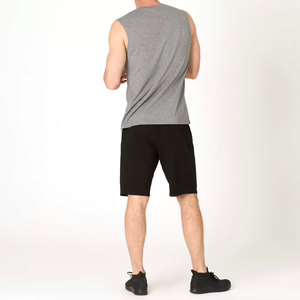 Fabrication respirante nouvelle qualité supérieure durable col rond gilet uni vêtements de sport décontractés bas prix Style Fitness hommes maillot de corps - Product Image 2