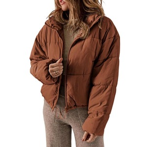 Respirant en gros nouveau matelassé femmes hiver épaissi chaud respirant coton imperméable veste d'hiver pour l'extérieur à vendre - Product Image 5