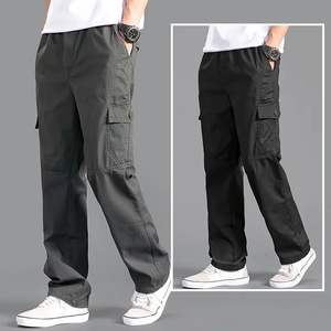 2025 pantalones cargo con múltiples bolsillos para hombres Algodón spandex Ligero Trabajo al aire libre Ropa informal Todas las condiciones Funcional - Product Image 5