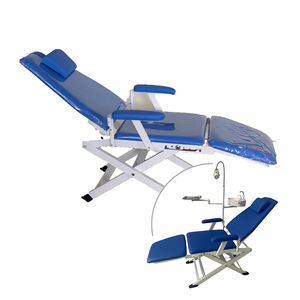 LK-A37A складной портативный стоматологический стул с лампой и подносом - Product Image 6