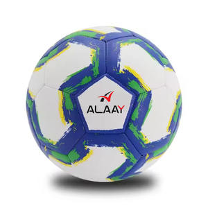 Alaay High Quality <b>Football</b> Ball PU Leather Custom <b>Machine</b> Sewn Stitched <b>Football</b> Soccer Ball Match Ball - Product Image 1