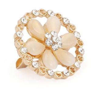 Broche pour écharpe femme Chase Value - Bijoux fantaisie dorés - Product Image 3
