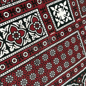 Nueva llegada bufanda Ajrak de tela de algodón para mujer artesanía hecha a mano bufanda Ajrak única y elegante para todas las estaciones - Product Image 4