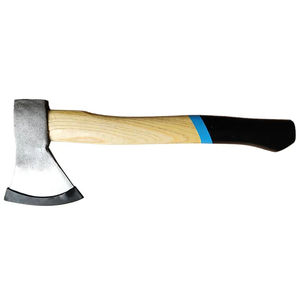 Hachas con mango de madera OEM, cabeza de acero forjado, logotipo personalizado y embalaje disponible - Product Image 2