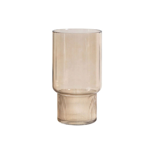 Indian Exporter of Ridged Floral Glass Vase Crafted with Thick Glass Vase Available at Affordable Price - Product Image 3