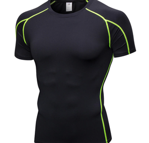Camisetas de Compresión para Hombre, 100% Algodón, Secado Rápido, Corte Regular, Ropa Deportiva Cómoda para Entrenamiento, Ropa de Gimnasio, Pedido al por Mayor - Product Image 6