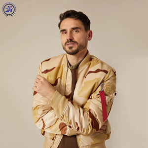 Hot Selling Men's Bomber Jacket Comfortable Polyester Long Sleeve <b>Coat</b> New Design Easy Match Fashionable Slim Leather <b>Heated</b> XXS - Product Image 3