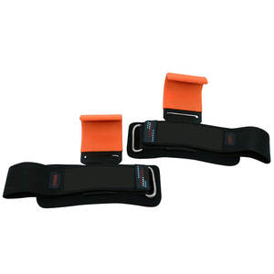 Ganchos de Levantamiento de Pesas Duraderos con Soporte para Muñeca para Entrenamiento de Gimnasio - Product Image 1