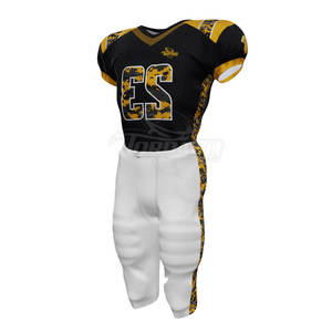 Dernier modèle Uniforme de football américain Nouveau style Uniforme de football américain pour jeunes Prix de gros - Product Image 4