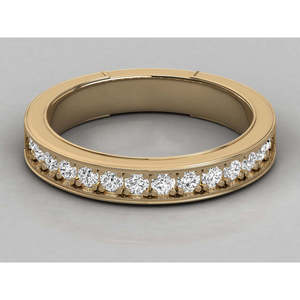 Anillo de Diamante Solitario Brillante en Oro de 14K - Anillo de Diamante Elegante y Atemporal - Product Image 5
