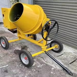 Vente chaude Portable 350L 500L Mini Diesel Essence Bétonnière Machine Core Composants Moteur et Moteur - Product Image 1