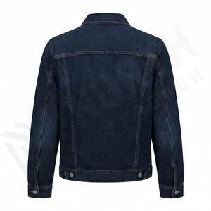 Chaqueta Vaquera Corta para Mujer con Lavado Vintage, Detalles Desgastados, Bolsillos Delanteros, Estilo Casual, Color Personalizado - Product Image 2