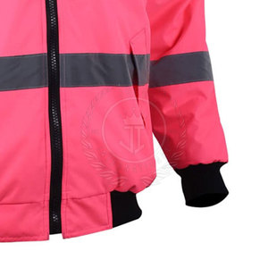 <b>Light</b> <b>Weight</b> Breathable <b>Plus</b> <b>Size</b> Reflective CE Certified Hi Visibility Workwear Polyester Unisex Quick Dry Needle Detection - Product Image 5