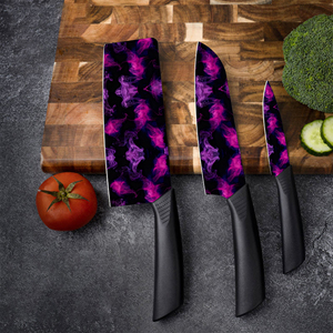 Couteau de chef en céramique avec manche en plastique, design ambidextre, compatible lave-vaisselle, prix d'usine, fait main, vente en gros commerciale, livraison gratuite - Product Image 3