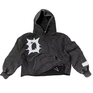 Sudadera con Capucha Extra Grande de Forro Polar Grueso para Otoño, para Hombre y Mujer, Estilo Urbano, Algodón de Alta Calidad, Logotipo Bordado Personalizado, Impresión Puff - Product Image 6