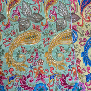 Wholesale Viscose Embroidery Fabric with Premium Sequin Work for Garments Dresses Sarees and Lehenga Manufacturing Bulk Supply - Product Image 3