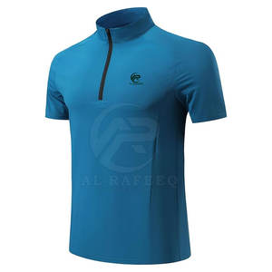 À la mode Meilleures Ventes Hommes Quarter Zip Chemises Extensible Gym Wear Hommes Quarter Zip Chemises - Product Image 3